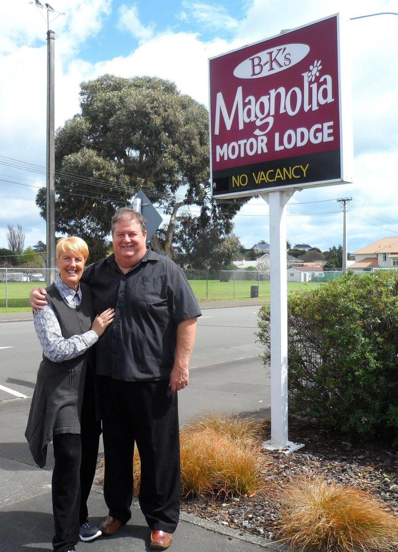 BK's Magnolia Motor Hospedaje Whanganui Exterior foto